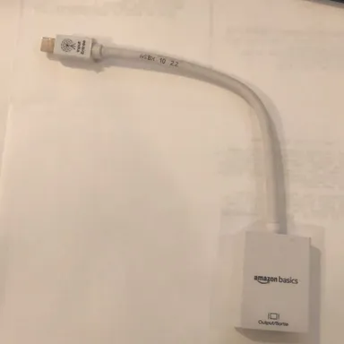 Hdmi to display port cable
