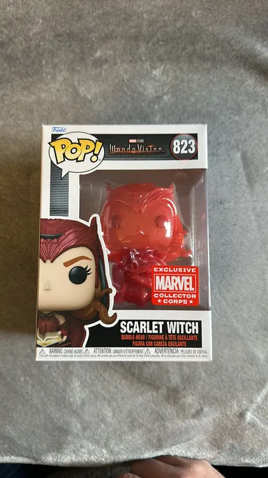 Scarlet Witch (Levitating) red Marvel Collectors Corps Exclusive Funko Pop