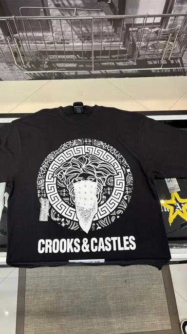 Crooks & Castles Medusa Biker Tee (M)
