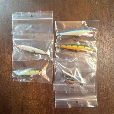 5 lures lot