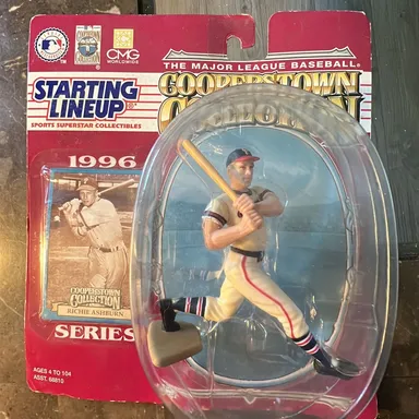 1996 Kenner RICHIE ASHBURN Starting Lineup Cooperstown Collection - Phillies NEW in Package