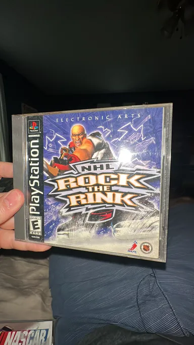 NHL Rock the Rink PS1 Game & Manny
