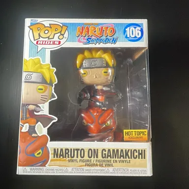 Naruto on Gamakichi