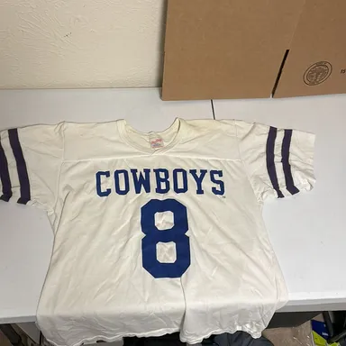 Vintage Dallas Cowboys Troy Aikman T-Shirt Size M