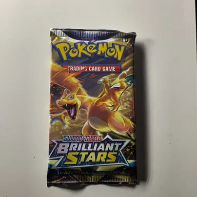 Pokémon Sword and Shield Brilliant Stars Booster Pack Unopened 🔥