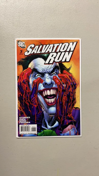 Salvation Run 7 Neal Adams Cover HTF