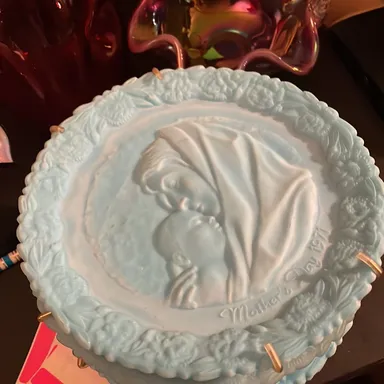 You get one random Fenton Mother’s Day plate