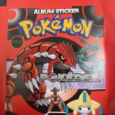 PR - Pokemon Pokedex Stickers Red - 3 pk (God Box)