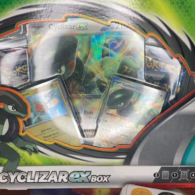 Pokémon cyclizar ex box