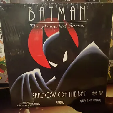 Batman The Animated Series Shadow of the Bat IDW Board Game BTAS NEW & SEALED