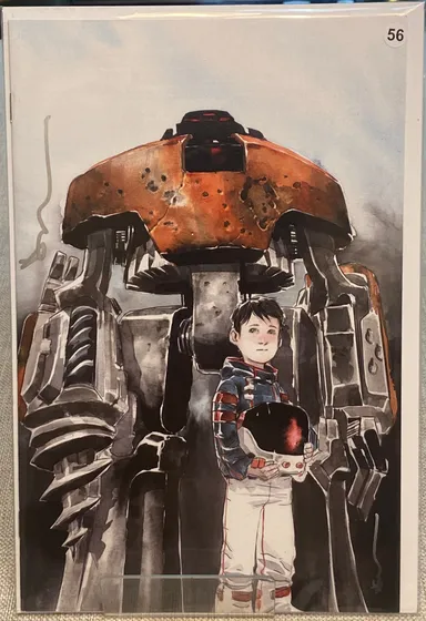 Descender #26 Planet Awesome Virgin Variant SIGNED by Dustin Nguyen with COA