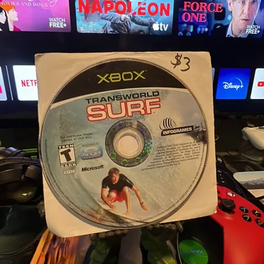 Xbox: transworld surf // loose disc