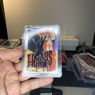 Kyrie Irving in person t. Minus holo auto