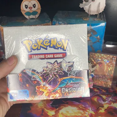 Pokémon obsidian flames booster box