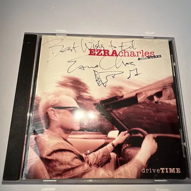 1996 Drive Time ~ Ezra Charles & the Works CD Signed