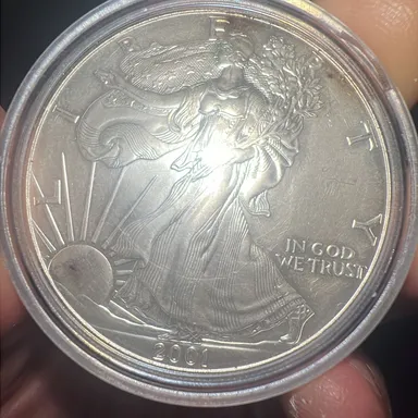 2001 silver eagle