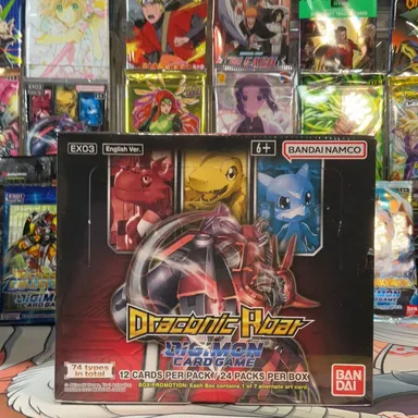 Digimon Draconic Roar Booster Box!