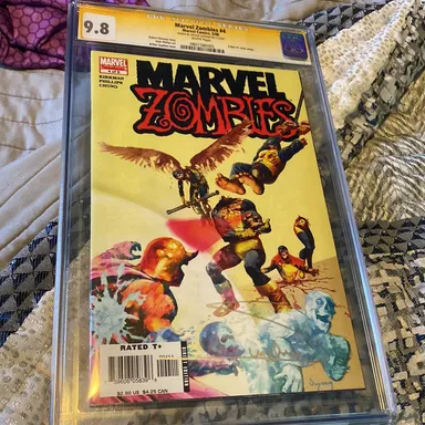 Marvel Zombies #4 9.8 SIGNED