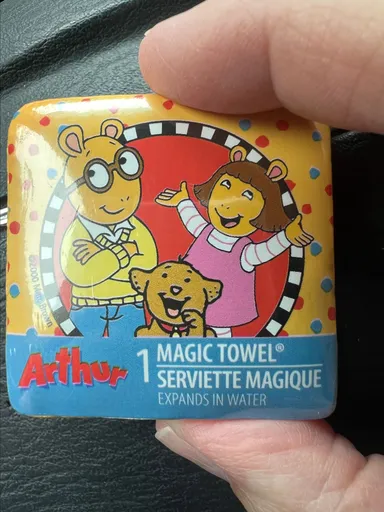 Arthur magic washcloth 11"