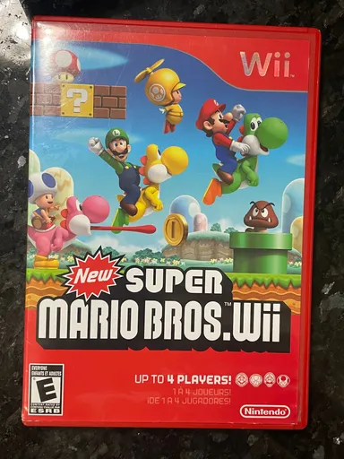 New Super Mario Bros. Wii (Nintendo Wii, 2009) (COMPLETE & TESTED)