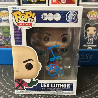Jessie Eisenberg signed lex Luthor Funko