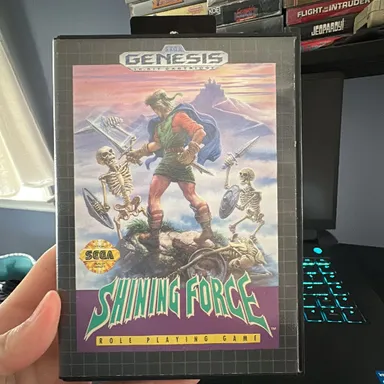 Shining Force CIB Sega Genesis Game