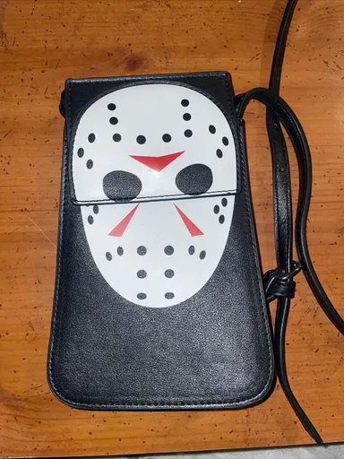 Friday The 13th Jason Mask Crossbody Bag PURSE