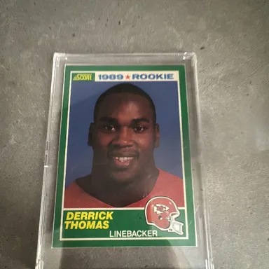Derrick Thomas 1989 rookie card