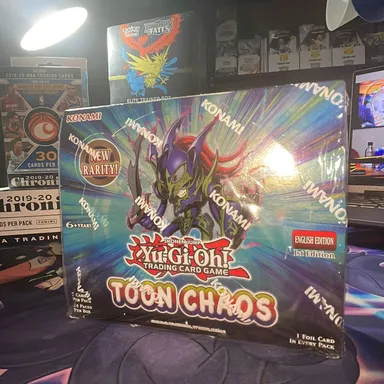 Yugioh Toon Chaos Booster Box 1st edition