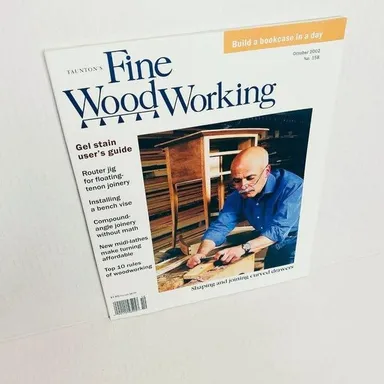 Fine Woodworking Magazine October 2002 #158 Curved Drawers 5b6