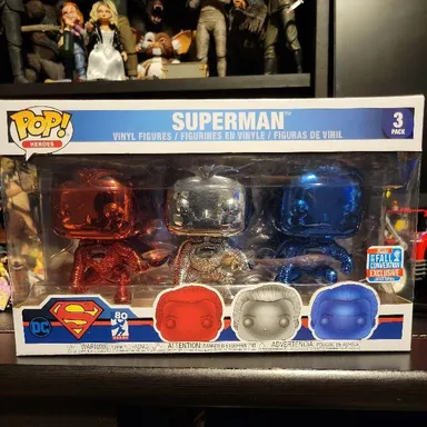 Superman (Justice League) (Chrome 3-Pack) [Fall Convention]