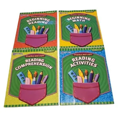 Practice and Learning K-2 grade Set of 4 Books