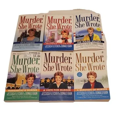 Murder She Wrote 6 Books