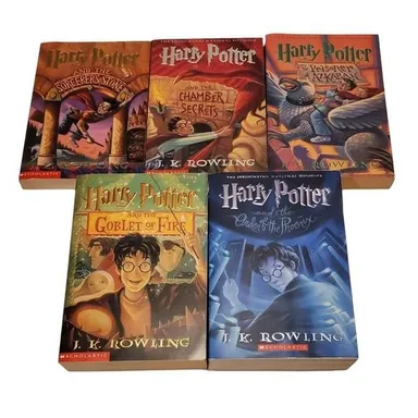 Harry Potter Book 1-5  From 1998. to 2003