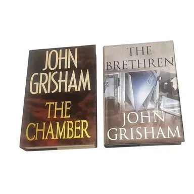 John Grisham Books - The Chamber and The Brethren.