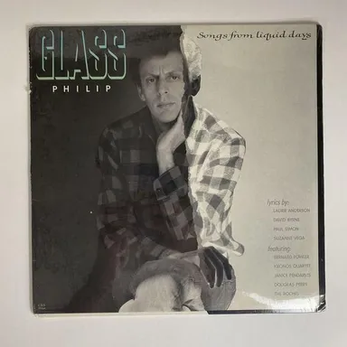 Philip Glass - Songs From Liquid Days - Vinyl Record.. - T28A In Shrink Sealed