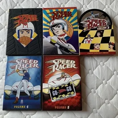 Speed Racer Complete Series DVD Limited Edition Volumes 1, 2, 3, 4 & 5 FHE Video