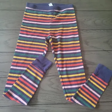 Old Navy Striped ribbed pajama pants pjs sleepwear loungewear size S