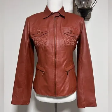 BCBG Maxazria Limited Edition Leather Jacket