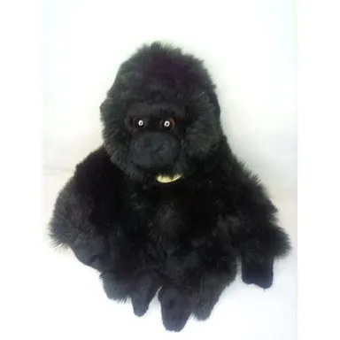 Miyoni by Aurora black Gorilla Plush stuffed animal plush 10"