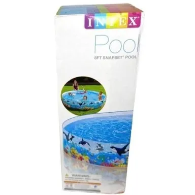 INTEX 8Ft x 18” Snapset Pool