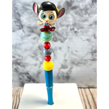Disney Doorable Pinocchio Beaded Refillable Pen New