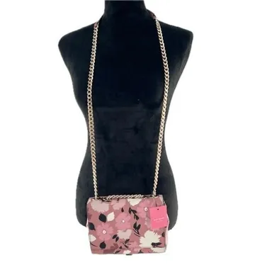 051. Kate Spade Mini Emelyn Briar Lane Gala Floral Pink Multi Crossbody Bag, NWT