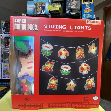Nintendo Super Mario Bros String Lights by Paladon