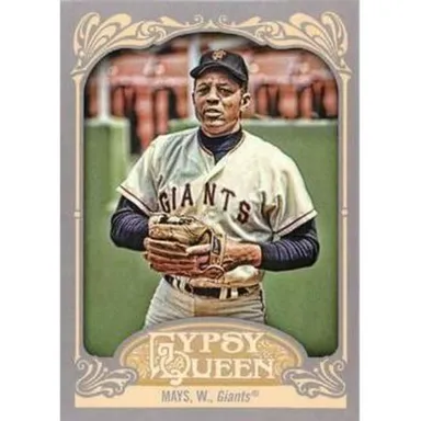2012 Topps Gypsy Queen Willie Mays # 280 San Francisco Giants