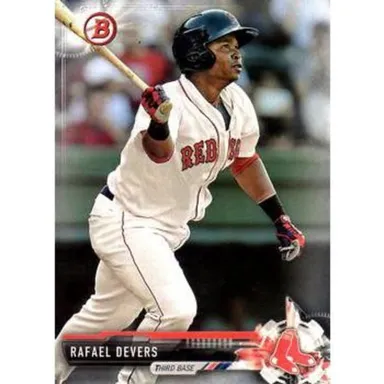 2017 Bowman Prospects Rafael Devers BP101 Boston Red Sox