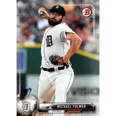 2017 Bowman Michael Fulmer # 94 Detroit Tigers