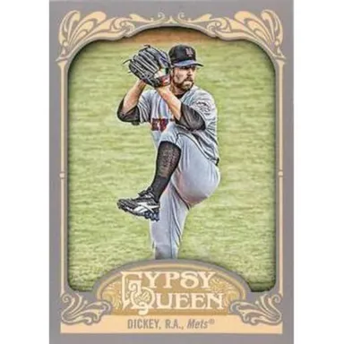 2012 Topps Gypsy Queen R.A. Dickey # 223 New York Mets