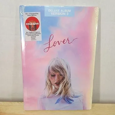 CD Taylor Swift Lover Deluxe Album Version 3 - SEALED