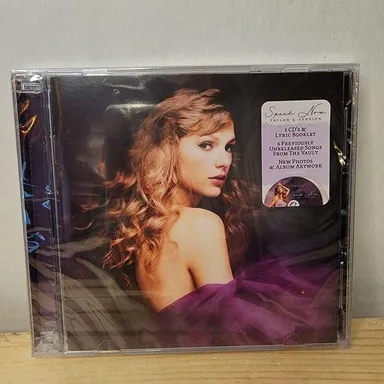 CD Taylor Swift - Speak Now Taylor's Version (2 CDs + Lyric Booklet) SEALED